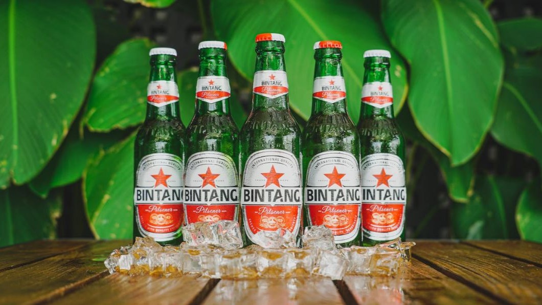 Bir bintang menjadi nikmat jika di makan dengan babi