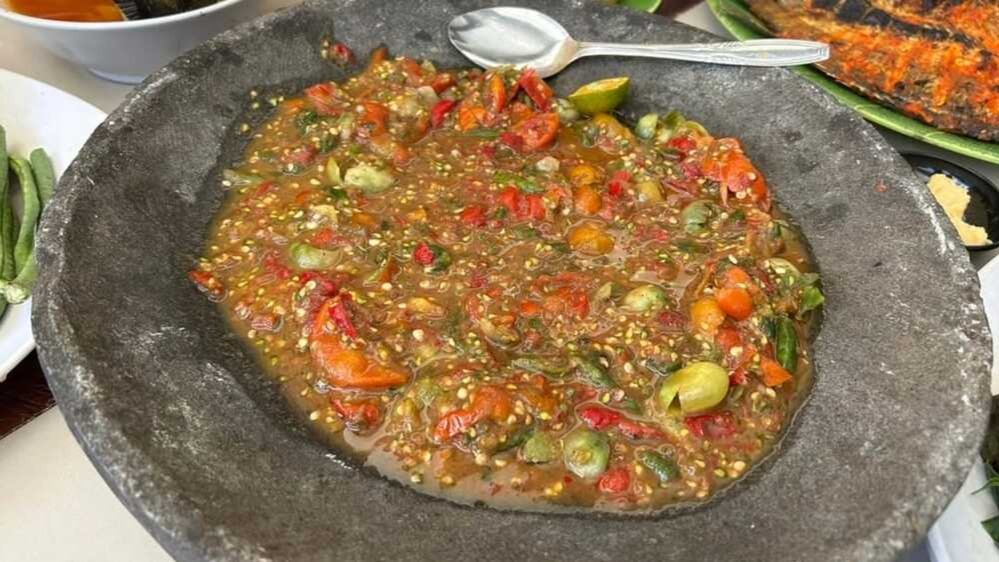 Sambal seruit makanan khas lampung yang rasanya bikin ngiler | pasti nikmat lezat enak dan bikin laper perut