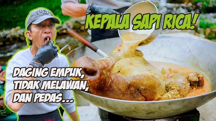 Kepala sapi tips cara memasak agar gurih dan tidak bau | rekomen masakan ala kepala sapi