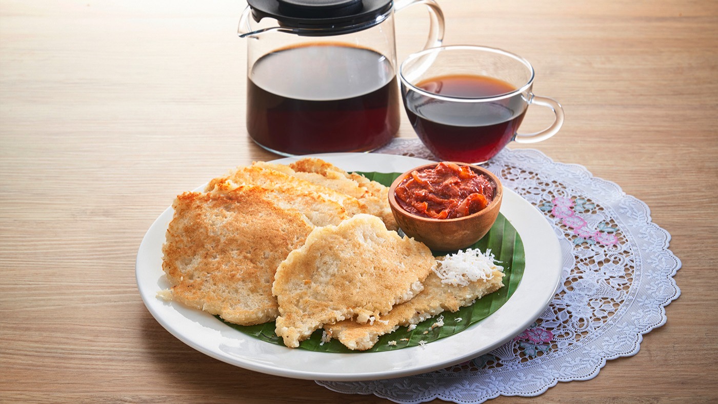 Lempang jadi khas melayu dengan rasa enak gurih | enaknya makan lempeng bikin rasa lembut sekali