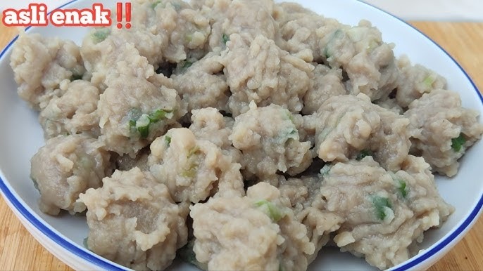 Bakso kriwil dengan rasa enak dan lagi viral saat ini - bakso kriwil